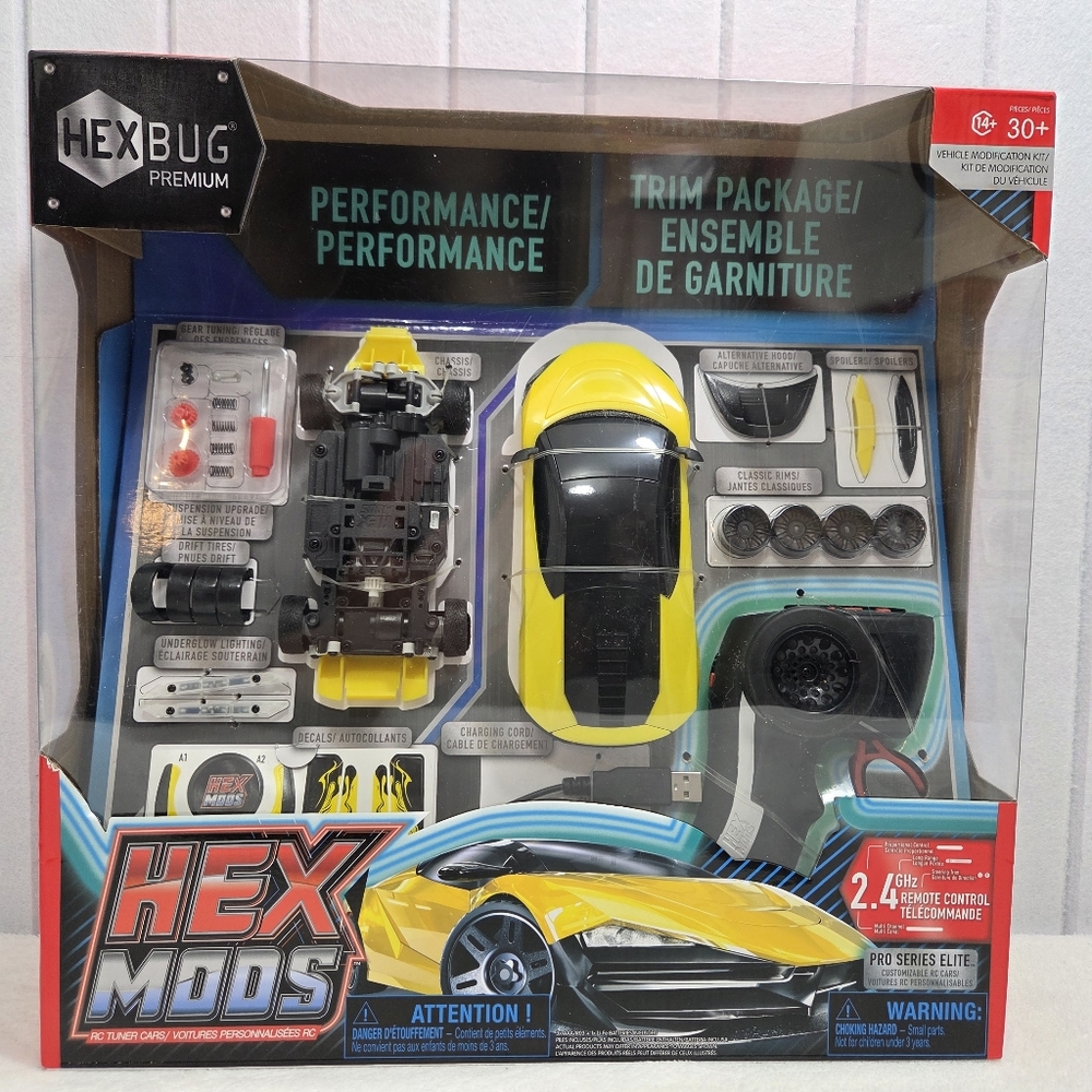 HEXBUG‎ HEXMODS Pro Series Elite, Rechargeable Remote Control Car, Buildable